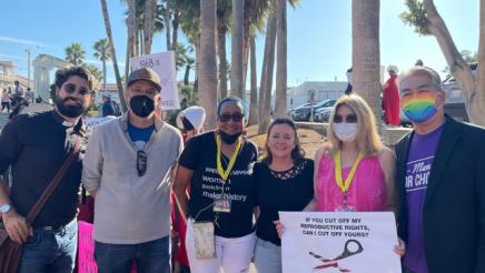 Asm. Muratsuchi with marchers