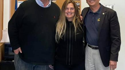 Asm. Muratsuchi with Steve Barr and Dr. Peggy Gutierrez