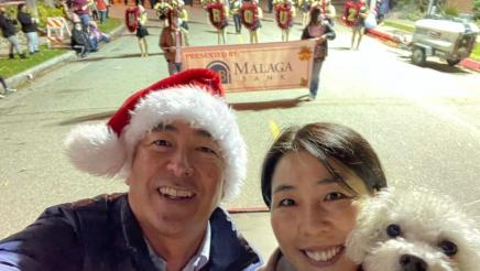 Asm. Muratsuchi and wife with dog
