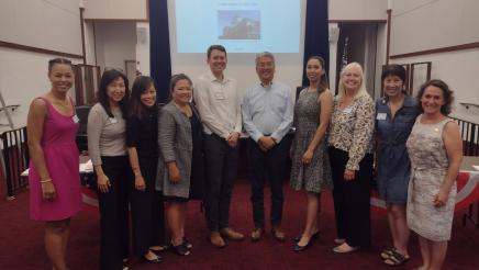 Asm. Muratsuchi with PTA members