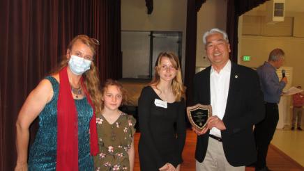 Asm. Muratsuchi with ceremony attendees