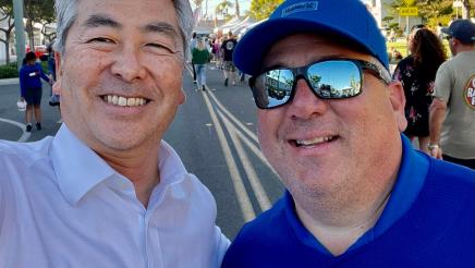 Asm. Muratsuchi with Lomita Councilman Mark Waronek