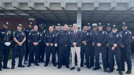 Asm. Muratsuchi with first responders
