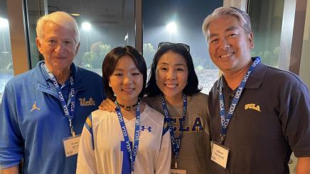 Asm. Muratsuchi with family and UCLA Chancellor Gene Block