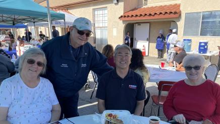 Asm. Muratsuchi with Susie Dever and Dottie and Chuck Taylor