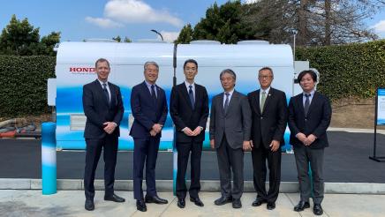 Asm. Muratsuchi with Honda President & CEO Noriya Kaihara, Japan Consul General Kenko Sone, and Torrance Mayor George Chen
