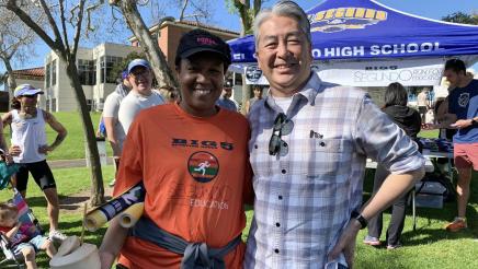 Asm. Muratsuchi with run participant