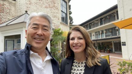 Asm. Muratsuchi with Dr. Devin Serrano
