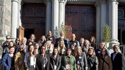 Asm. Muratsuchi with fellow tour participants