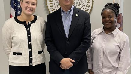 Asm. Muratsuchi with district office interns