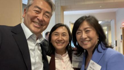Asm. Muratsuchi with Justice Jacqueline Nguyen and Judge Tammy Chung Ryu