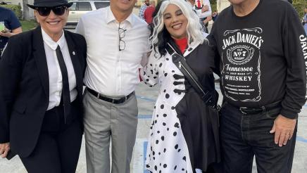 Asm. Muratsuchi with three attendees