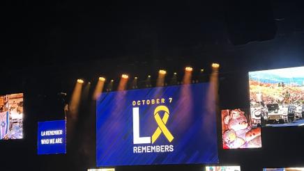 LA Remembers: October 7th Event Stage