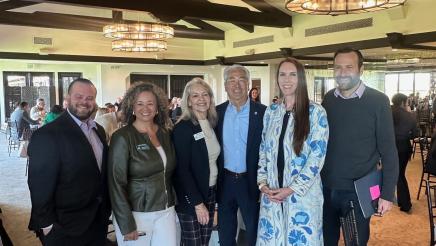 Asm. Muratsuchi and members at the Palos Verdes Chamber of Commerce