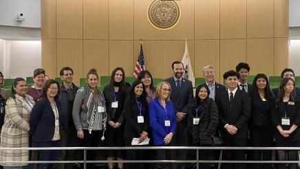 Asm. Muratsuchi with California State PTA members