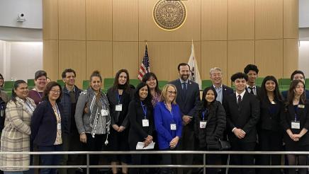 Asm. Muratsuchi with California State PTA members