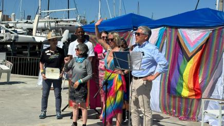Closed out Pride Month with South Bay LGBTQ Center at their Annual Paddle Out and Luncheon!  Great to see my summer intern Victoria too! Happy Pride! 