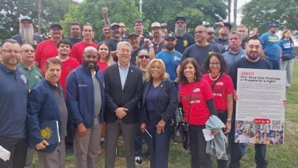 Asm. Muratsuchi, Asm. Gipson and CSU employees