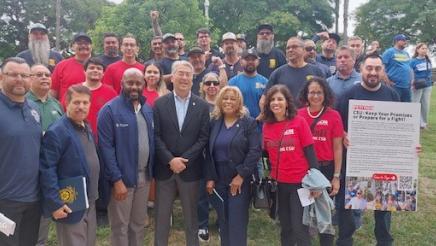 Asm. Muratsuchi, Asm. Gipson and CSU employees