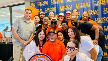 Asm. Muratsuchi with group of attendees